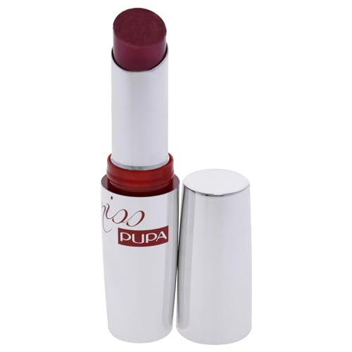 Pupa Milano Miss PUPA Lipstick - Creamy, Ultra Pigmented Color For Lips - Nourishing Formula - Crystal-Effect Lipstick - Ultimate Boost Of Volume And Hydration - No.505/Trues Scarlet - 0.071 Oz.