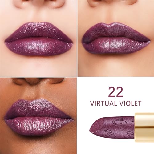 Oulac Sheer White Lipstick for Women, High Impact Lipcolor with Moisturizing Creamy Formula, Vegan Beauty Sheer Shimmer Lipstick, Crystal Veil(27)