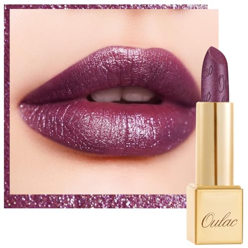 Oulac Sheer White Lipstick for Women, High Impact Lipcolor with Moisturizing Creamy Formula, Vegan Beauty Sheer Shimmer Lipstick, Crystal Veil(27)