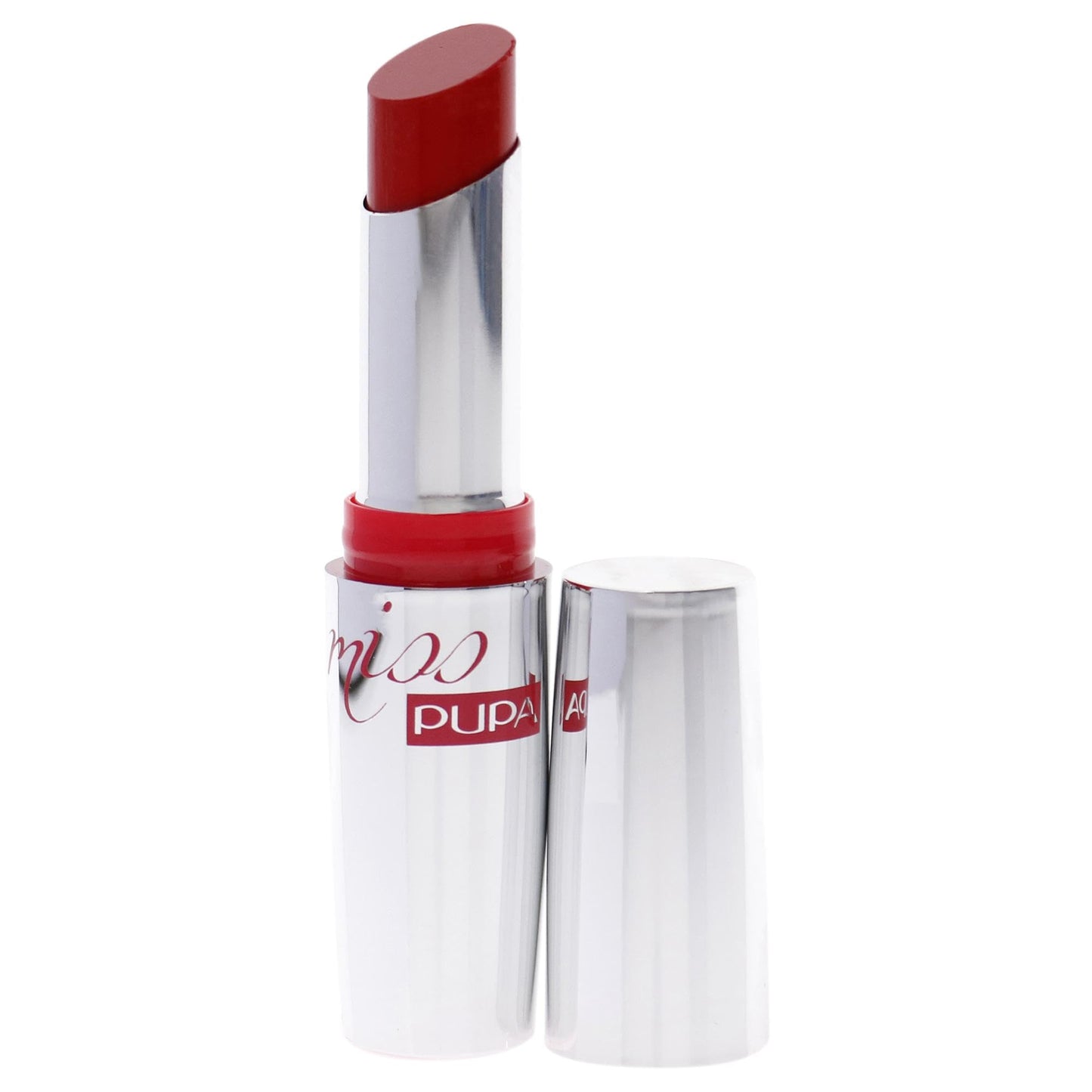 Pupa Milano Miss PUPA Lipstick - Creamy, Ultra Pigmented Color For Lips - Nourishing Formula - Crystal-Effect Lipstick - Ultimate Boost Of Volume And Hydration - No.505/Trues Scarlet - 0.071 Oz.