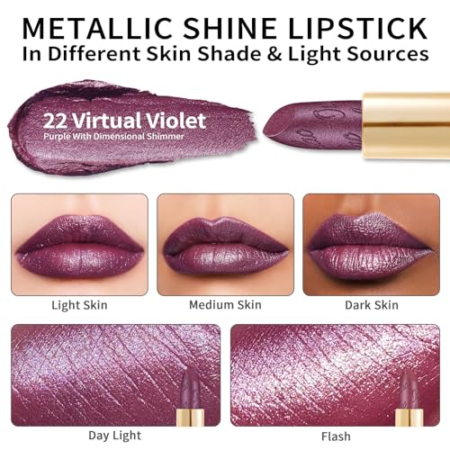 Oulac Sheer White Lipstick for Women, High Impact Lipcolor with Moisturizing Creamy Formula, Vegan Beauty Sheer Shimmer Lipstick, Crystal Veil(27)