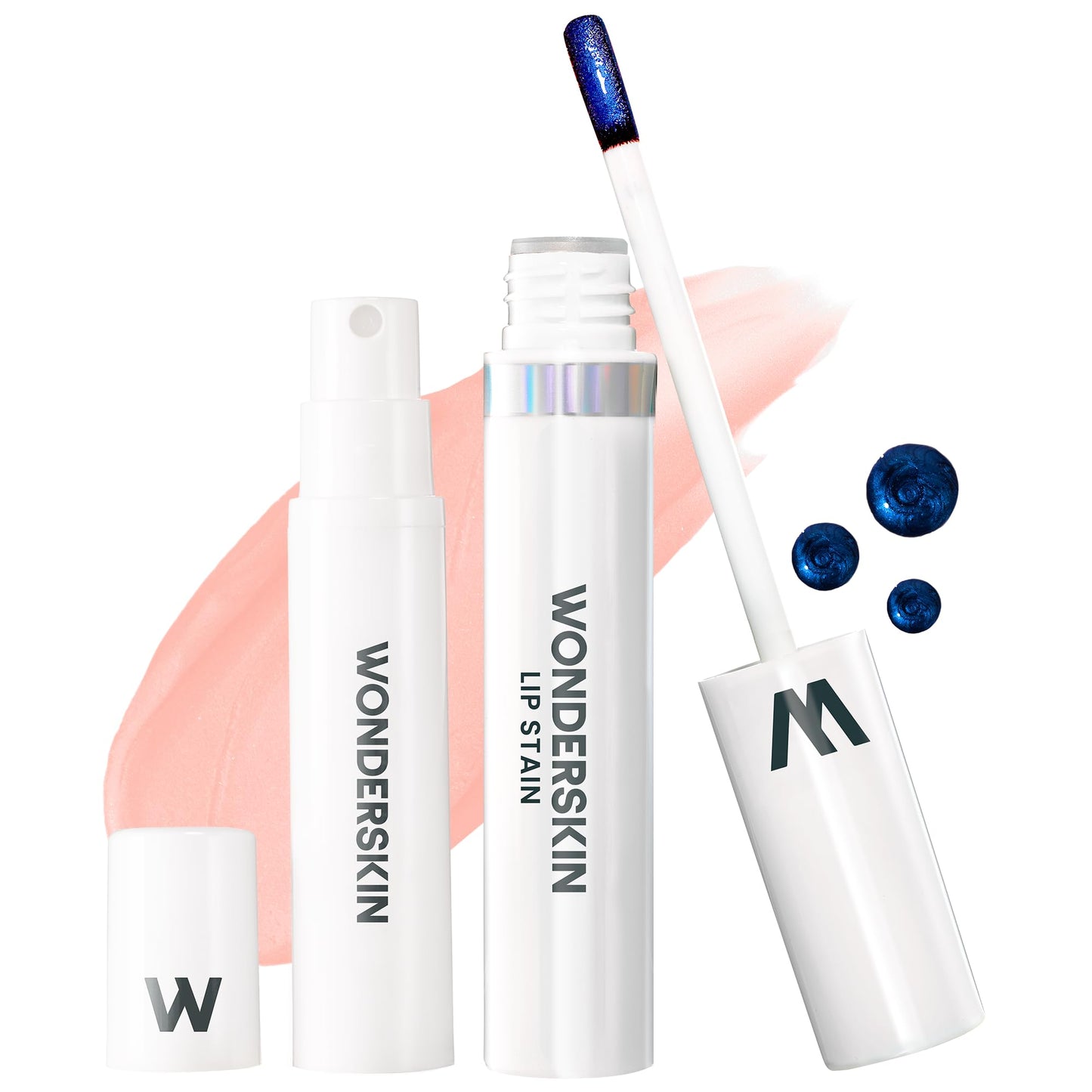 Wonderskin Wonder Blading Lip Stain Peel Off Masque - Long Lasting, Waterproof and Transfer Proof Pink Lip Tint, Matte Finish Peel Off Makeup (First Kiss Masque)