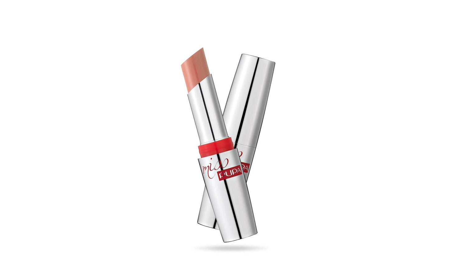 Pupa Milano Miss PUPA Lipstick - Creamy, Ultra Pigmented Color For Lips - Nourishing Formula - Crystal-Effect Lipstick - Ultimate Boost Of Volume And Hydration - No.505/Trues Scarlet - 0.071 Oz.