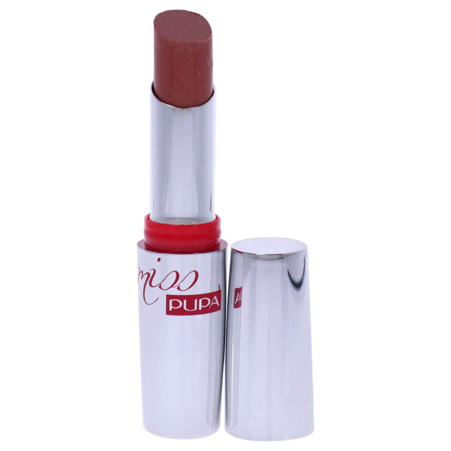 Pupa Milano Miss PUPA Lipstick - Creamy, Ultra Pigmented Color For Lips - Nourishing Formula - Crystal-Effect Lipstick - Ultimate Boost Of Volume And Hydration - No.505/Trues Scarlet - 0.071 Oz.