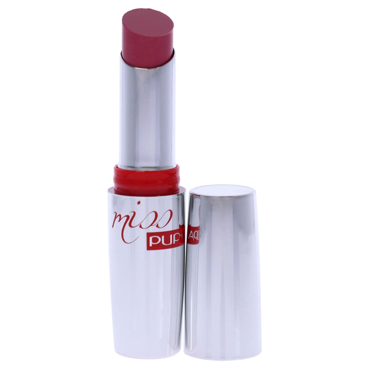 Pupa Milano Miss PUPA Lipstick - Creamy, Ultra Pigmented Color For Lips - Nourishing Formula - Crystal-Effect Lipstick - Ultimate Boost Of Volume And Hydration - No.505/Trues Scarlet - 0.071 Oz.