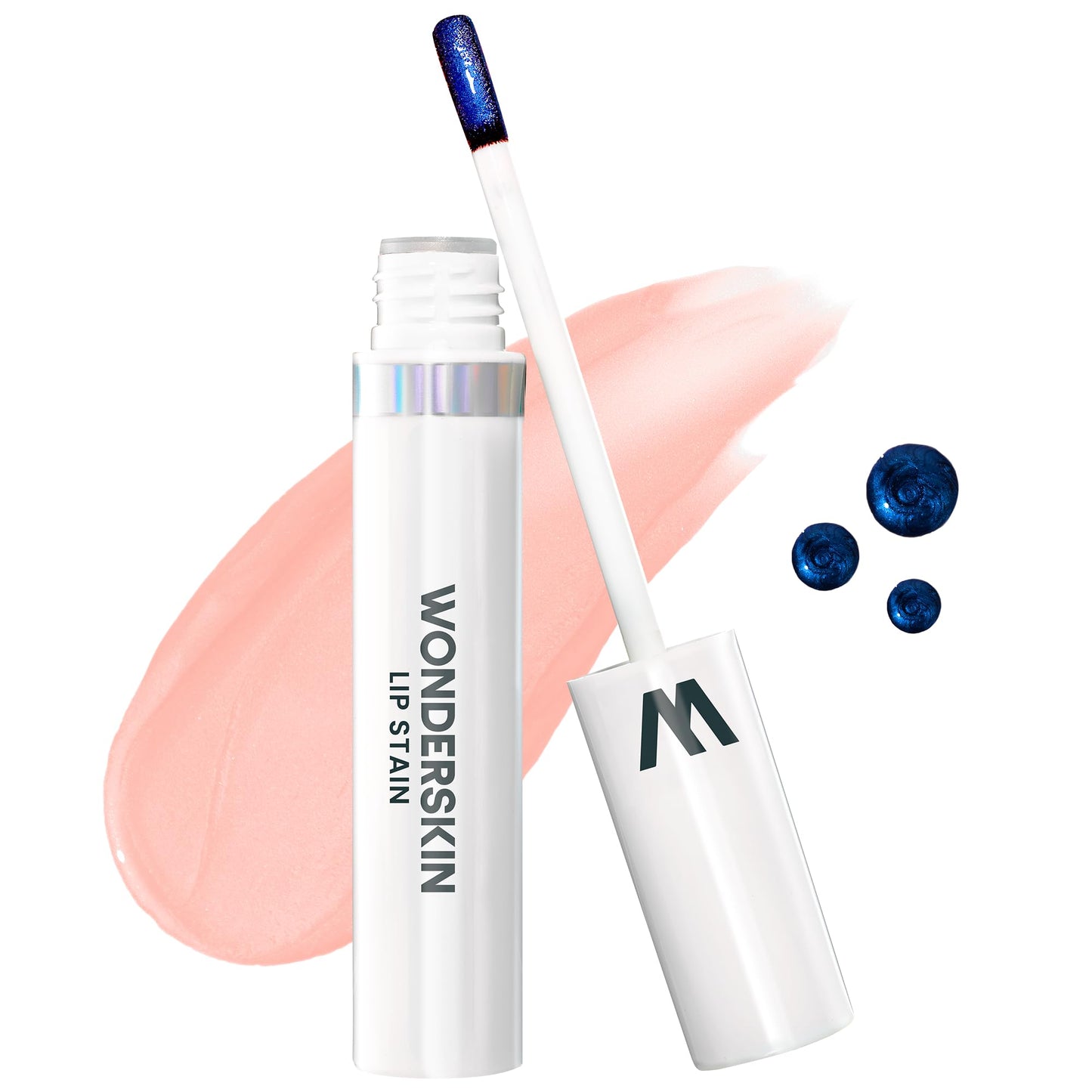 Wonderskin Wonder Blading Lip Stain Peel Off Masque - Long Lasting, Waterproof and Transfer Proof Pink Lip Tint, Matte Finish Peel Off Makeup (First Kiss Masque)