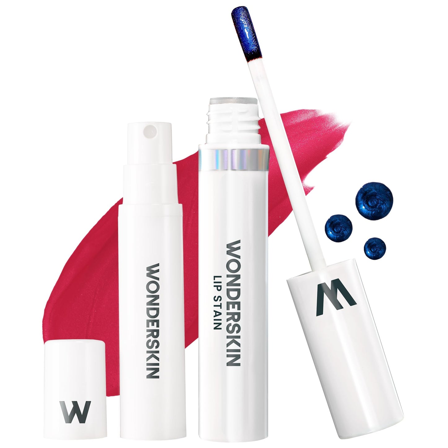 Wonderskin Wonder Blading Lip Stain Peel Off Masque - Long Lasting, Waterproof and Transfer Proof Pink Lip Tint, Matte Finish Peel Off Makeup (First Kiss Masque)