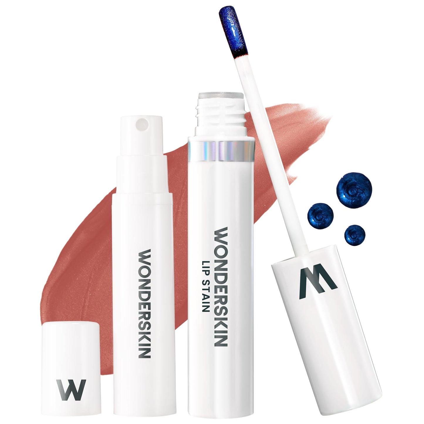 Wonderskin Wonder Blading Lip Stain Peel Off Masque - Long Lasting, Waterproof and Transfer Proof Pink Lip Tint, Matte Finish Peel Off Makeup (First Kiss Masque)