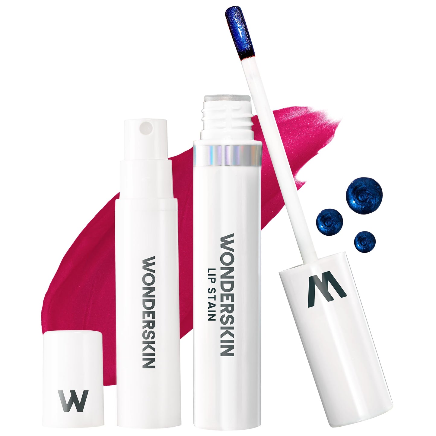 Wonderskin Wonder Blading Lip Stain Peel Off Masque - Long Lasting, Waterproof and Transfer Proof Pink Lip Tint, Matte Finish Peel Off Makeup (First Kiss Masque)