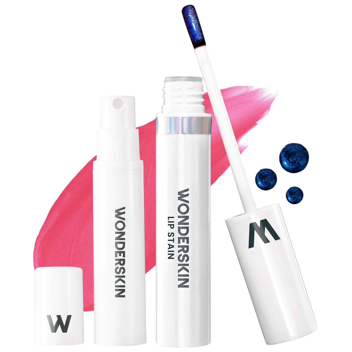 Wonderskin Wonder Blading Lip Stain Peel Off Masque - Long Lasting, Waterproof and Transfer Proof Pink Lip Tint, Matte Finish Peel Off Makeup (First Kiss Masque)