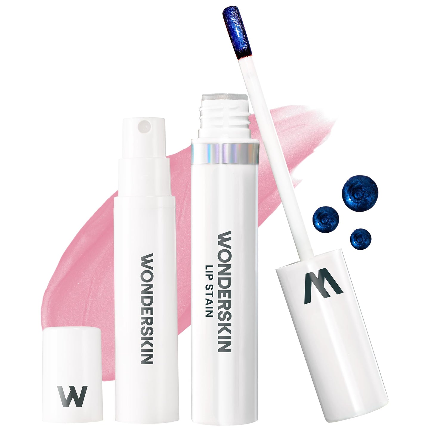 Wonderskin Wonder Blading Lip Stain Peel Off Masque - Long Lasting, Waterproof and Transfer Proof Pink Lip Tint, Matte Finish Peel Off Makeup (First Kiss Masque)