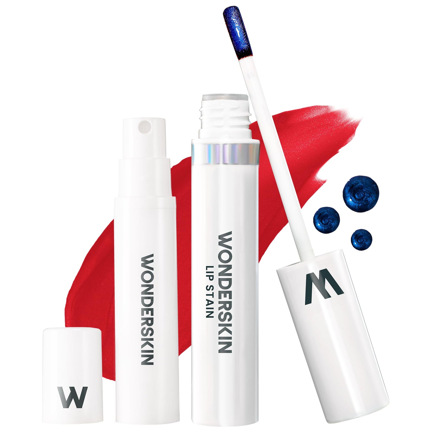 Wonderskin Wonder Blading Lip Stain Peel Off Masque - Long Lasting, Waterproof and Transfer Proof Pink Lip Tint, Matte Finish Peel Off Makeup (First Kiss Masque)