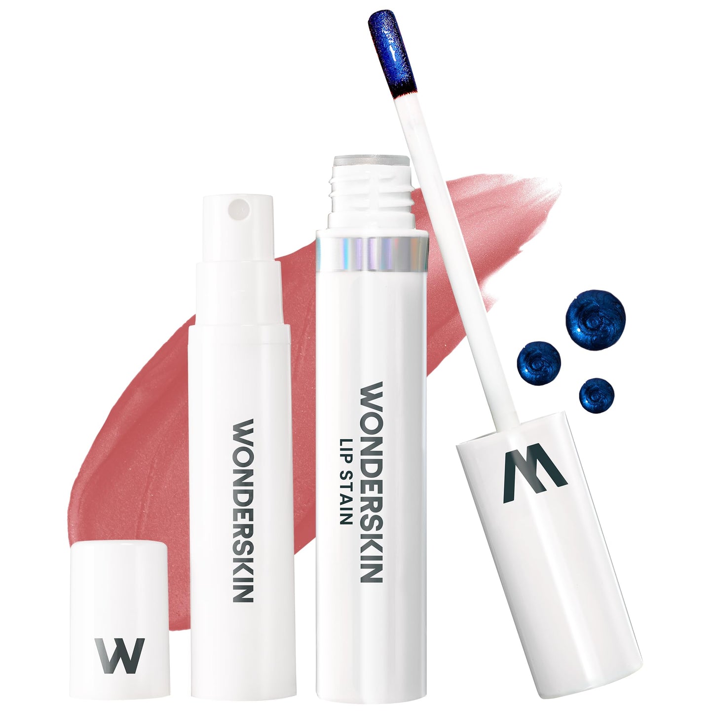 Wonderskin Wonder Blading Lip Stain Peel Off Masque - Long Lasting, Waterproof and Transfer Proof Pink Lip Tint, Matte Finish Peel Off Makeup (First Kiss Masque)