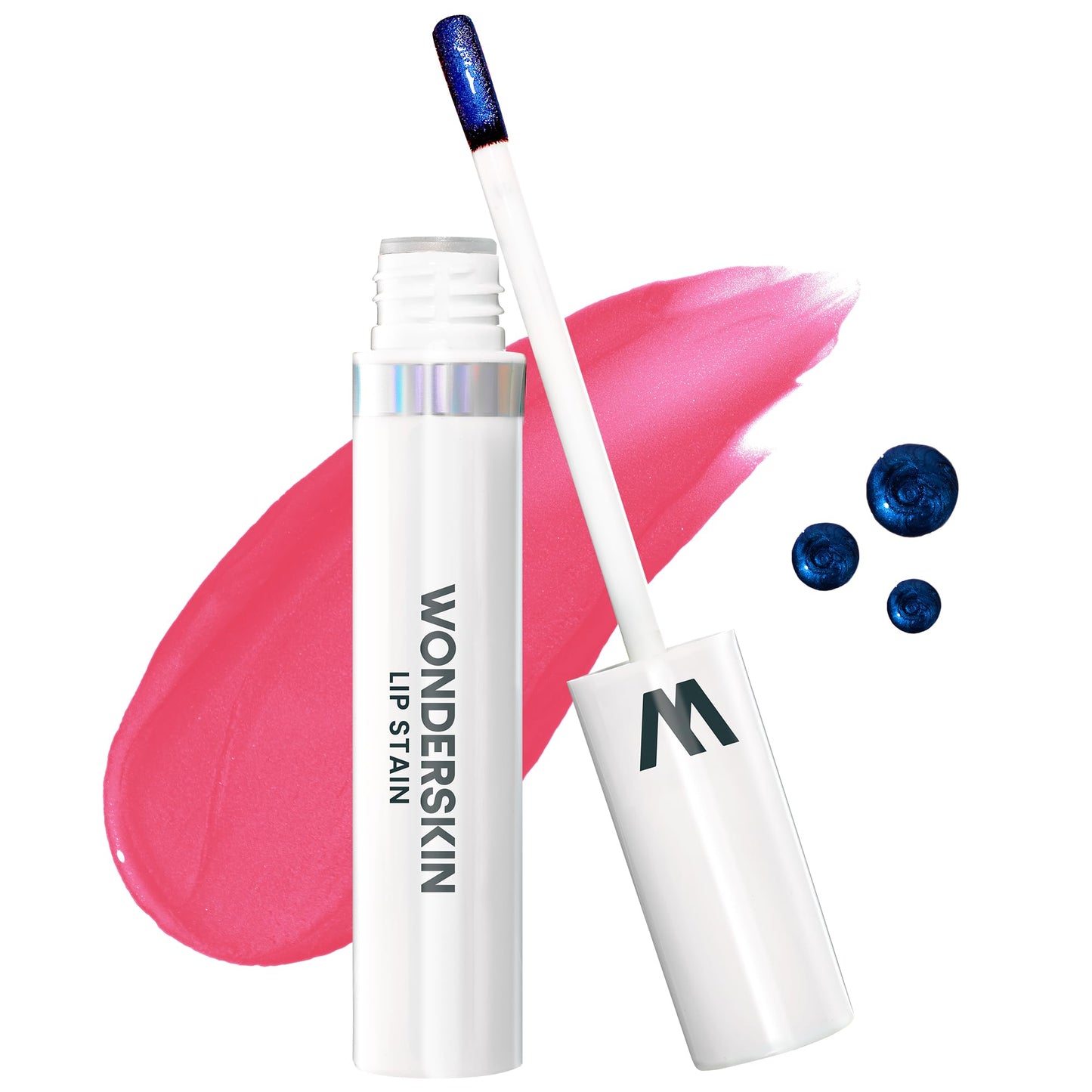 Wonderskin Wonder Blading Lip Stain Peel Off Masque - Long Lasting, Waterproof and Transfer Proof Pink Lip Tint, Matte Finish Peel Off Makeup (First Kiss Masque)