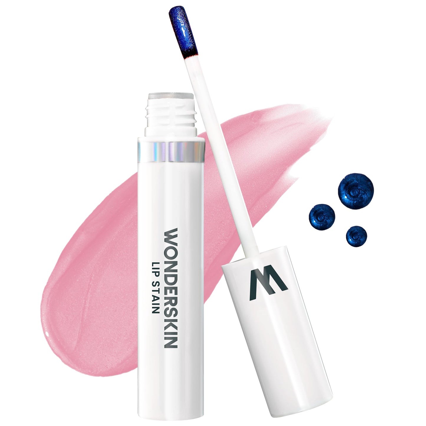 Wonderskin Wonder Blading Lip Stain Peel Off Masque - Long Lasting, Waterproof and Transfer Proof Pink Lip Tint, Matte Finish Peel Off Makeup (First Kiss Masque)