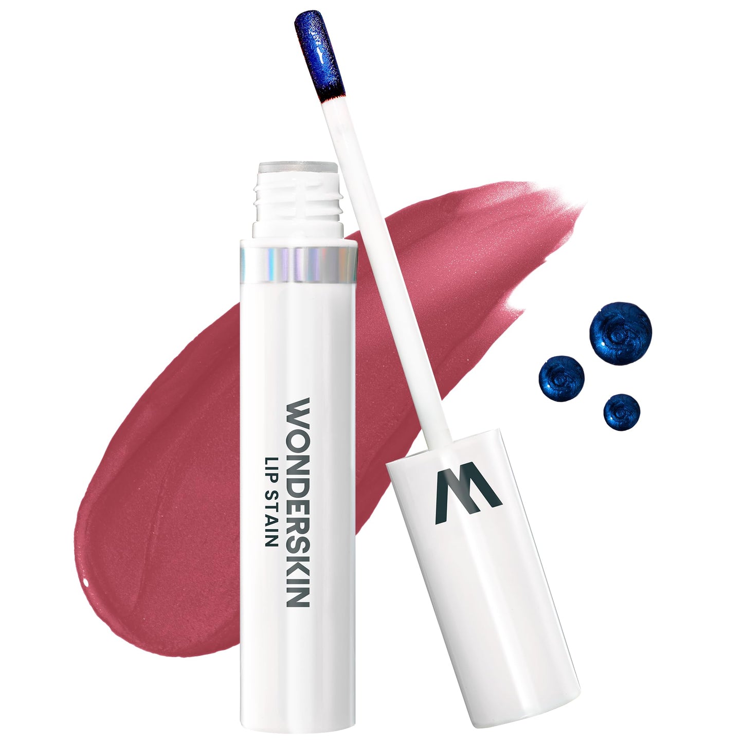 Wonderskin Wonder Blading Lip Stain Peel Off Masque - Long Lasting, Waterproof and Transfer Proof Pink Lip Tint, Matte Finish Peel Off Makeup (First Kiss Masque)