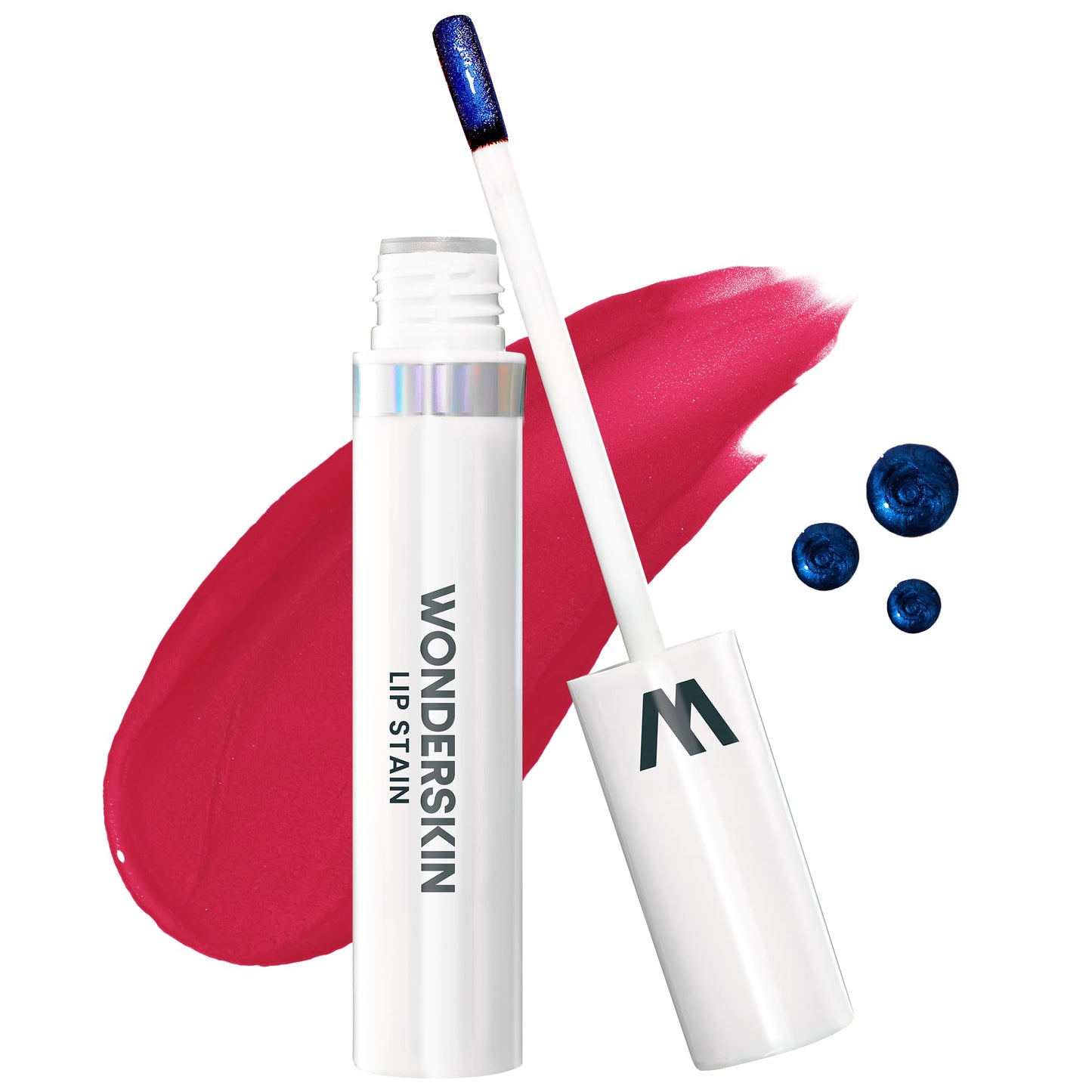 Wonderskin Wonder Blading Lip Stain Peel Off Masque - Long Lasting, Waterproof and Transfer Proof Pink Lip Tint, Matte Finish Peel Off Makeup (First Kiss Masque)