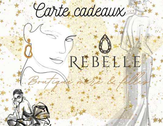 Cartes cadeaux Rebelle